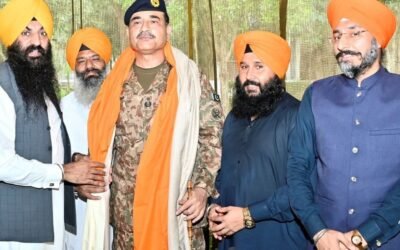 Chief of Army Staff Reaffirms State’s Commitment to Sikh Community, Vows to Restore Darbar Sahib in Kartarpur Damaged by Floods
