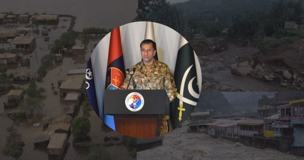 DG ISPR: Armed Forces Lead Flood Relief Across Pakistan