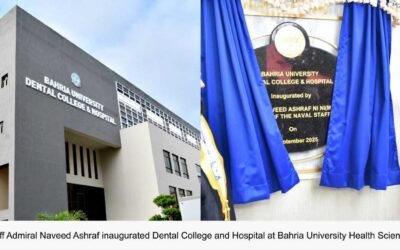 Chief of the Naval Staff Inaugurates New Building of Bahria University Dental College & Hospital at Karachi