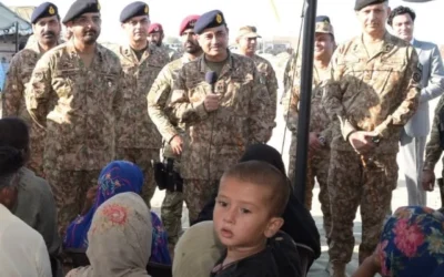 COAS Visits Flood-Hit Areas, Stresses Good Governance