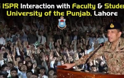 DG ISPR Holds Special Interactive Session with Students at Punjab University Lahore