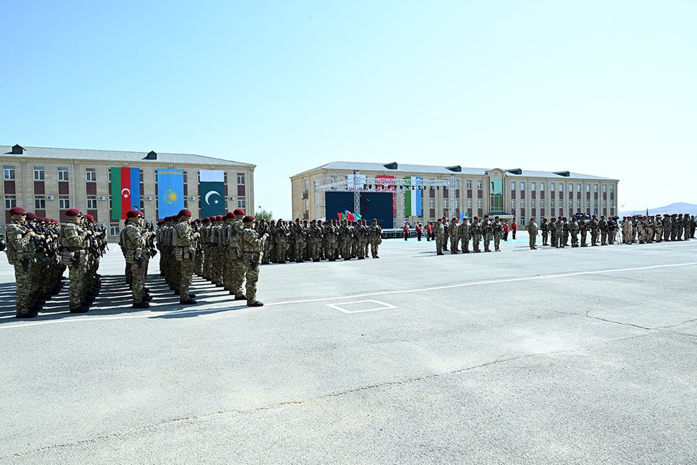 Eternal Brotherhood IV Joint Military Exercises Held in Baku Azerbaijan