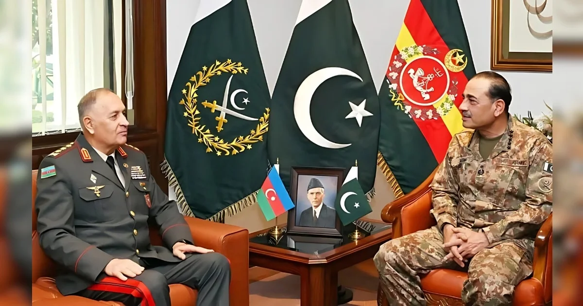 Field Marshal Syed Asim Munir Awarded Azerbaijan’s Patriotic War Medal