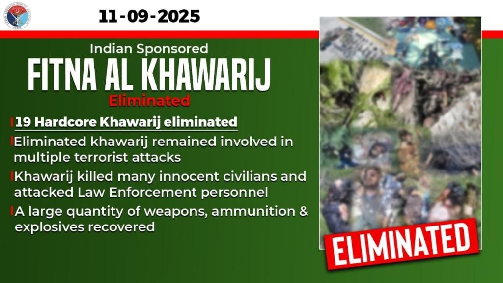 Security Forces Eliminate 19 Khawarij in KP