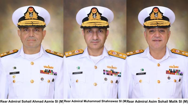 Pakistan Navy Officers Promoted
