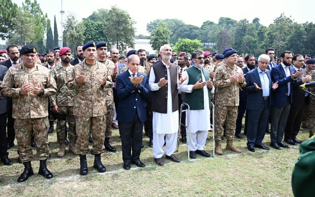 PM, COAS Attend Funeral of Major Adnan Aslam Shaheed