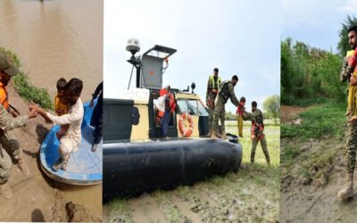 Pakistan Navy Intensifies Flood Relief Operations in Punjab, and Sindh