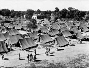 Walton Refugee Camp, Lahore, 1947.