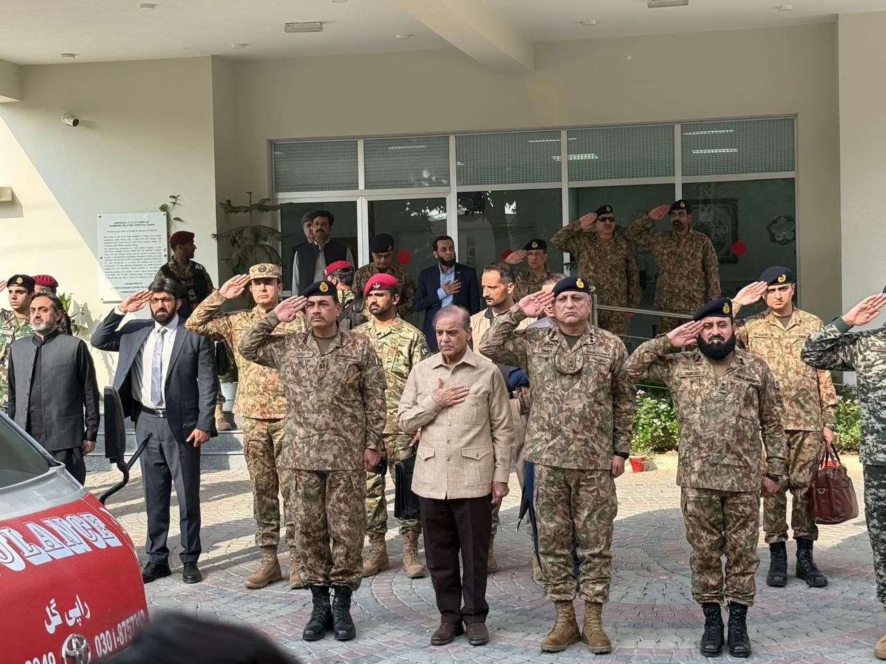 Field Marshal Syed Asim Munir, and PM Shehbaz Sharif Visited Bannu and Attended the Funeral of Martyrs