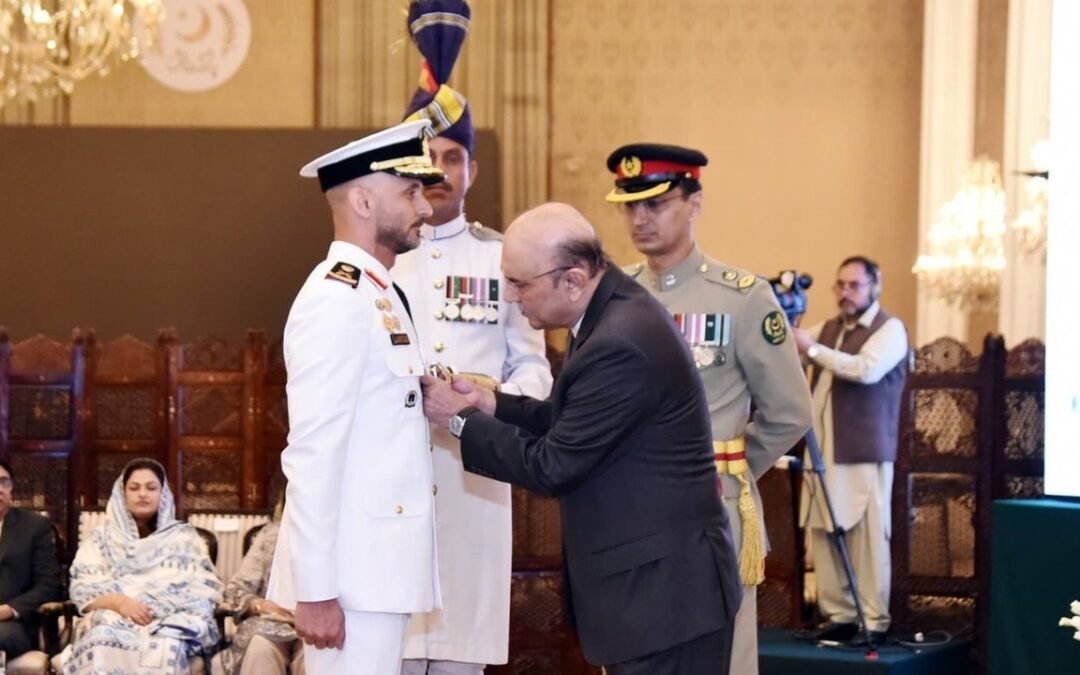 Major General Humaid Abdulla Alremeithi, Commander of the UAE Naval Forces, Awarded Nishan-e-Imtiaz (Military)