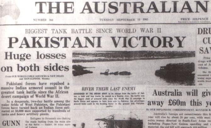 ‘The Australian’ reporting on Pakistani victory