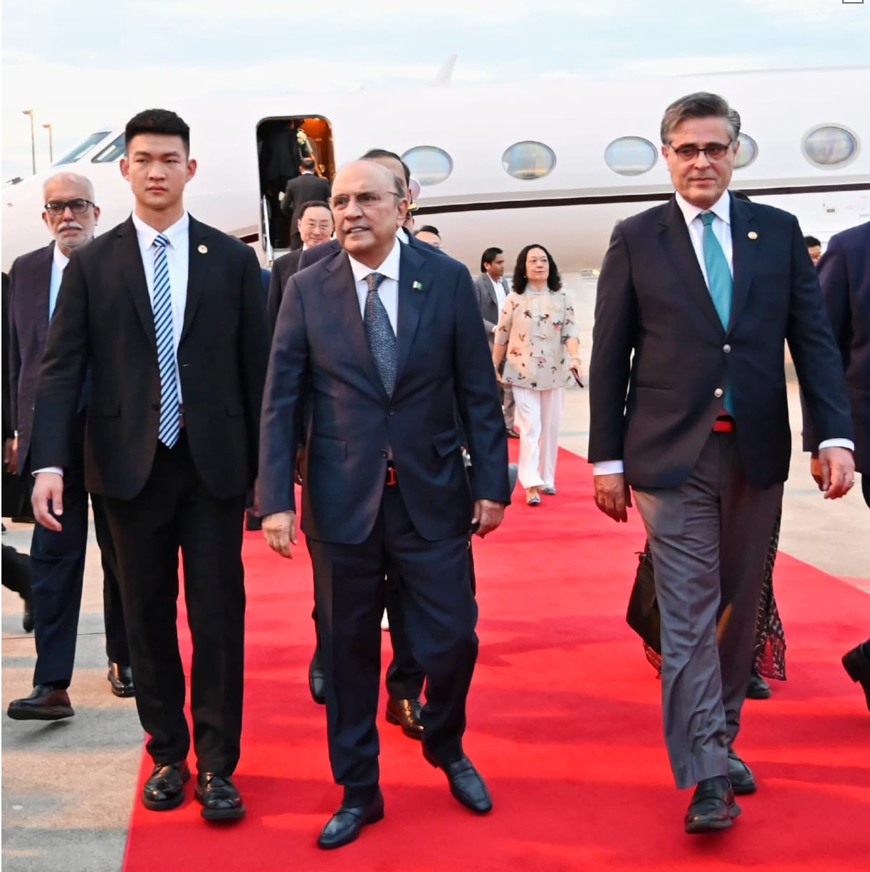 President Zardari in China