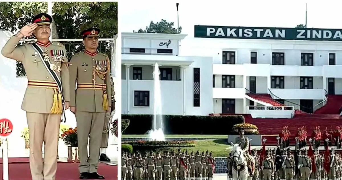 Asim Munir at Passing out parade