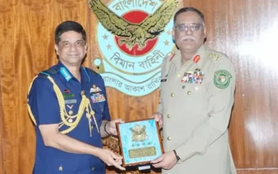 CJCSC Gen Shamshad, Bangladesh’s Air and Navy Chiefs Agree to Deepen Defence Cooperation