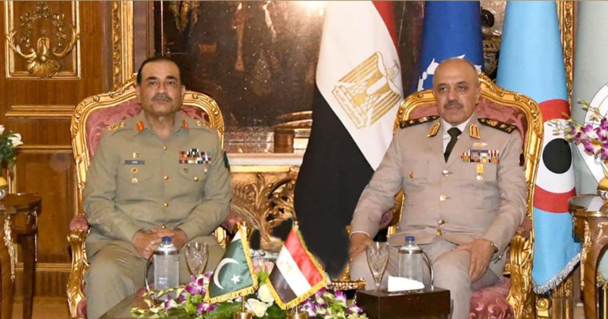 COAS Asim Munir Boosts Pakistan-Egypt Military Ties in Landmark Cairo Visit