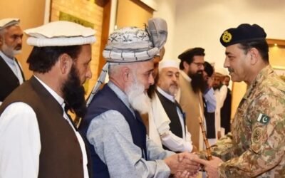 COAS Reaffirms Pakistan’s Resolve Against Cross-Border Terrorism; Meets Tribal Elders in Peshawar