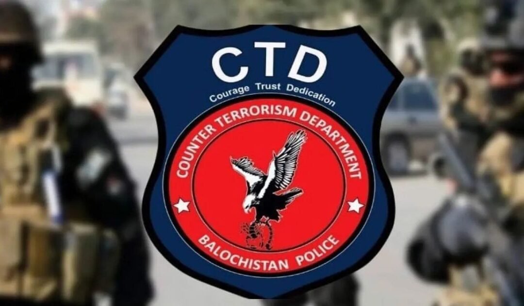 Counter-terrorism Department Neutralizes Ten Terrorists in Quetta’s Aghbarg Area