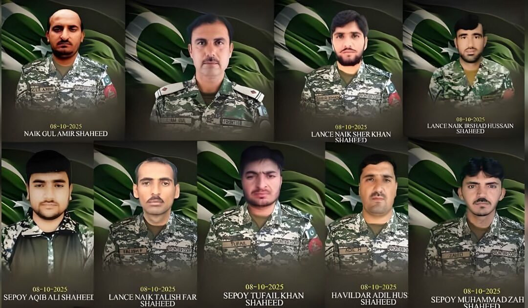 Orakzai Operation October 2025: 11 Soldiers Martyred, 19 Khawarij Militants Killed in Fierce Gunbattle