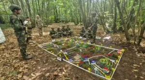 Pak Army team in the process of military planning