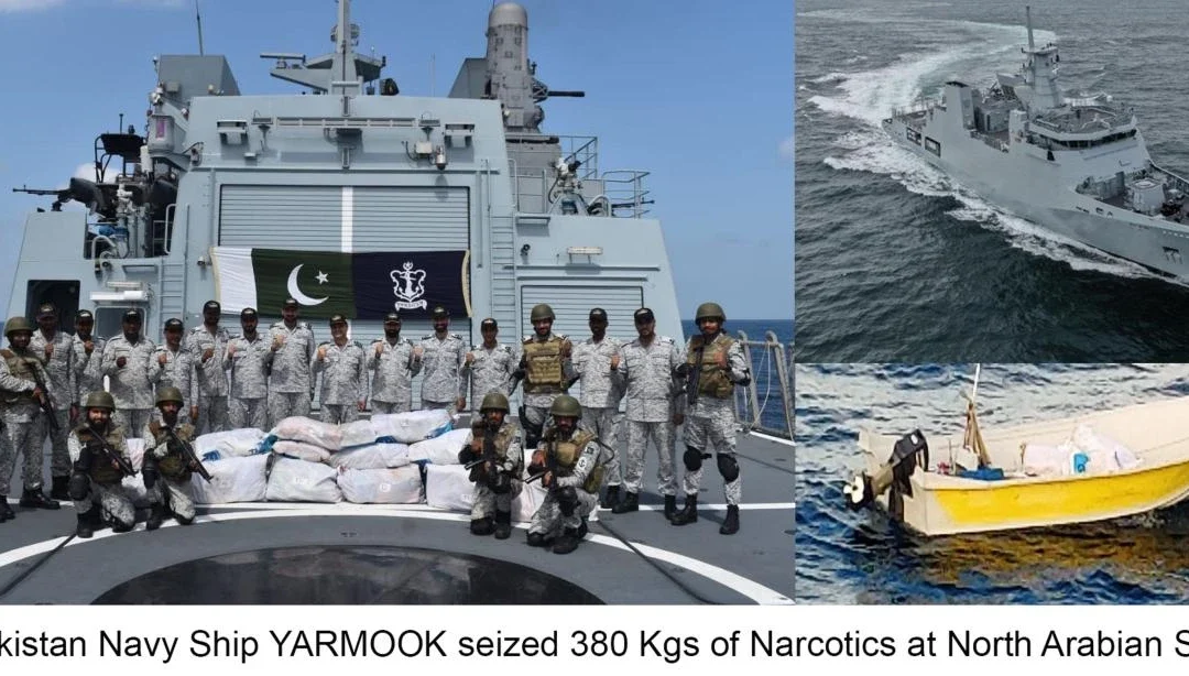 Pakistan Navy Seizes Narcotics Valued at $972 Million in Major Counter-Narcotics Operation under CTF-150