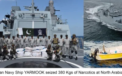 Pakistan Navy Seizes Narcotics Valued at $972 Million in Major Counter-Narcotics Operation under CTF-150