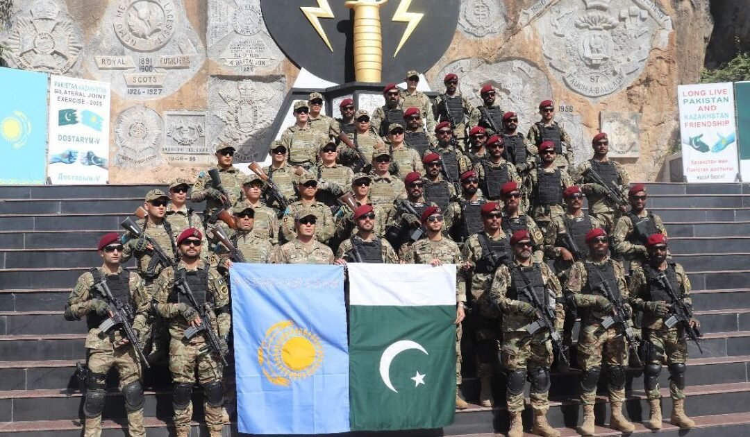 Pakistan and Kazakhstan Complete ‘Dostarym-V’ Counter-Terrorism Exercise in Cherat