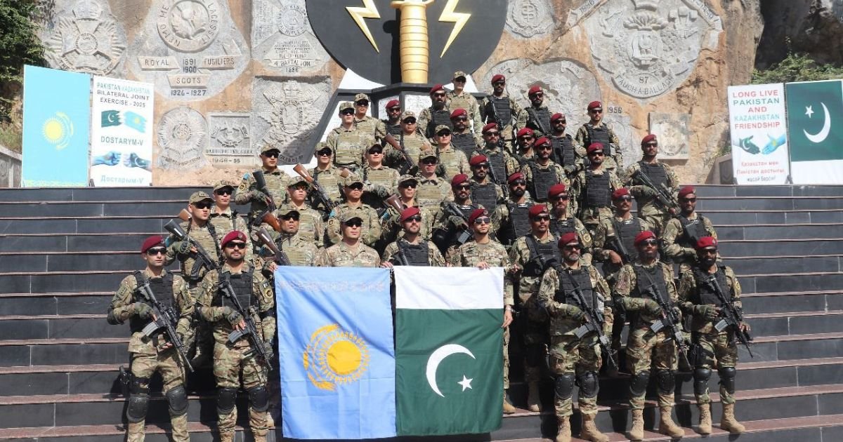 Pakistan and Kazakhstan Complete 'Dostarym-V' Counter-Terrorism Exercise in Cherat
