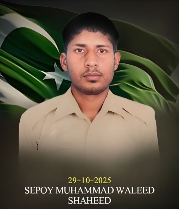 SEPOY MUHAMMAD WALEED SHAHEED
