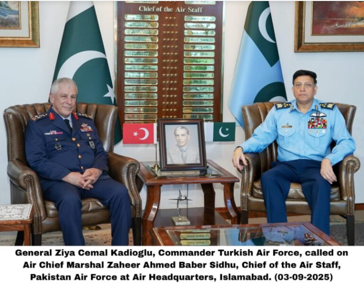 Air Chiefs of Pakistan and Turkey