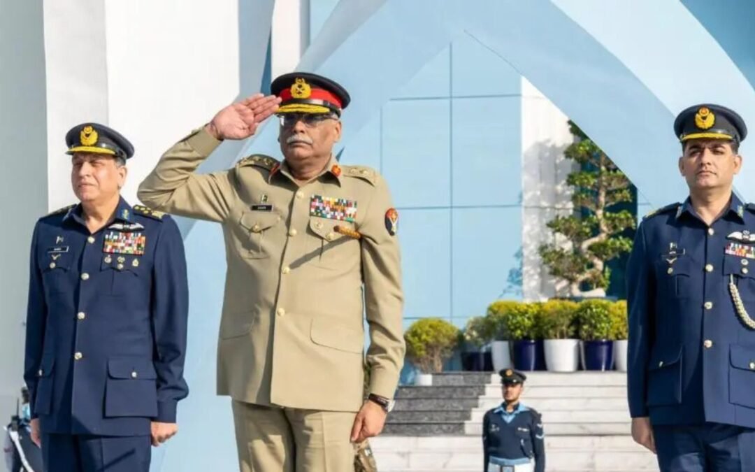 CJCSC General Sahir Shamshad Visits Air Headquarters in Farewell Call