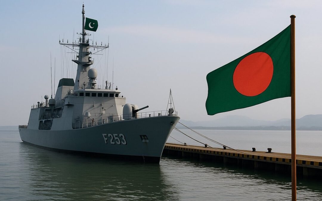 PNS SAIF Docks in Chattogram: Pakistan Navy’s First Visit to Bangladesh in 54 Years