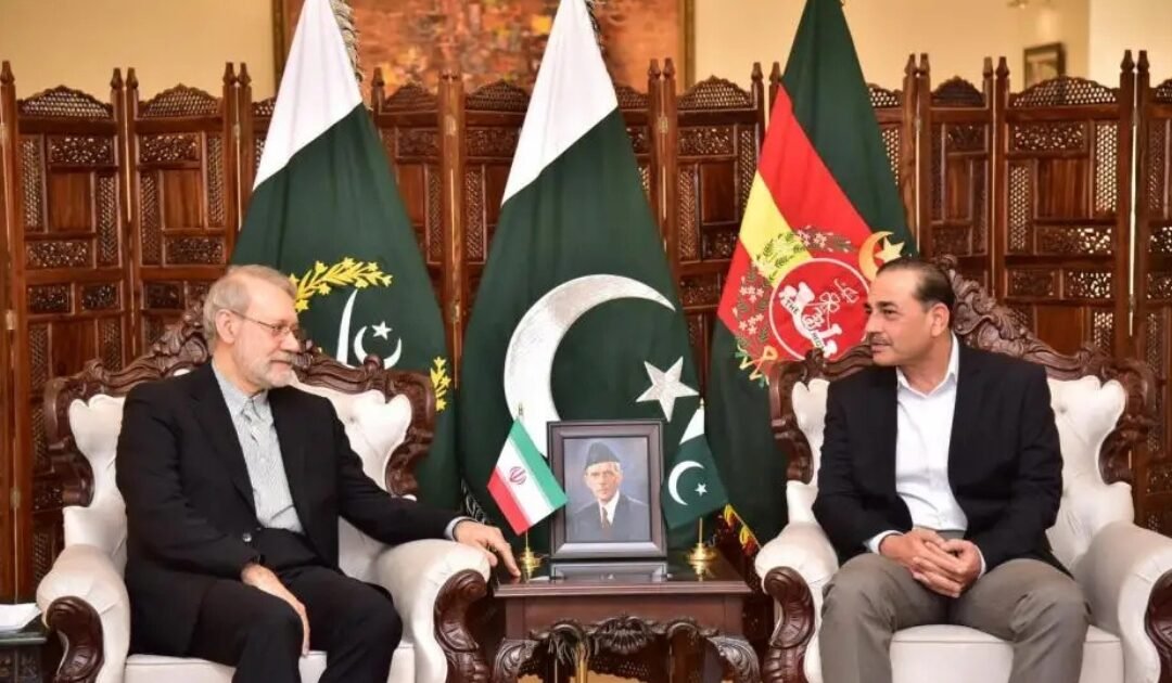 Pakistan-Iran Vow Deeper Security Ties as Iranian NSA Larijani Meets COAS Asim Munir