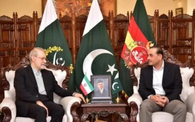 Pakistan-Iran Vow Deeper Security Ties as Iranian NSA Larijani Meets COAS Asim Munir