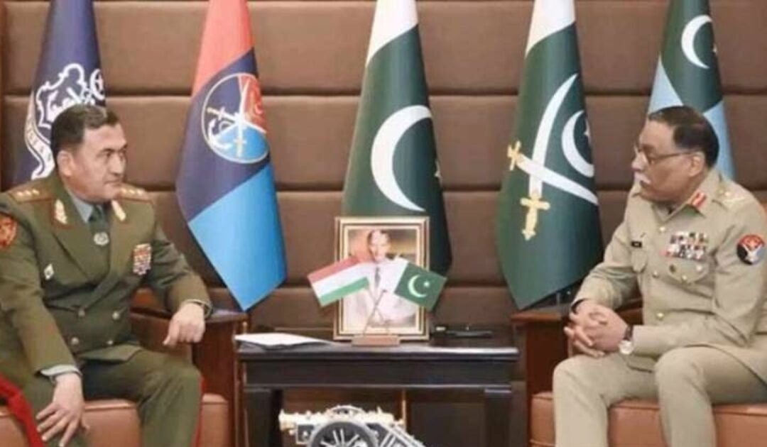 Pakistan, Tajikistan Vow Deeper Military Ties in High-Level Rawalpindi Talks