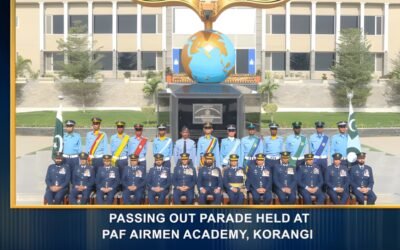 1,155 Trainees Graduate in Grand Passing Out Parade at PAF Airmen Academy Korangi Creek
