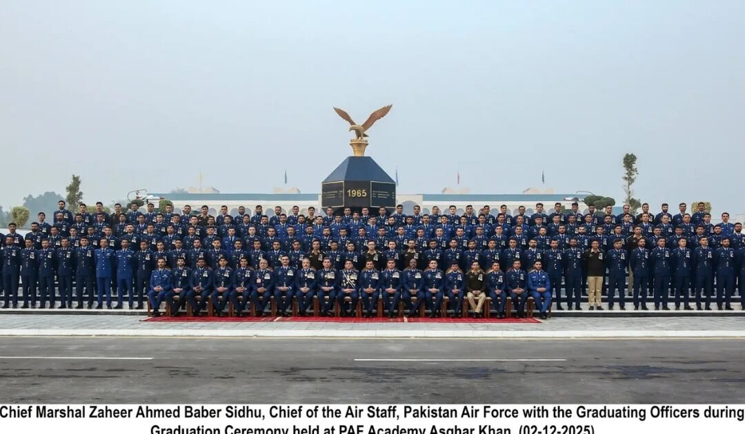 Air Chief Marshal Presides Over Grand Graduation Ceremony at PAF Academy Asghar Khan