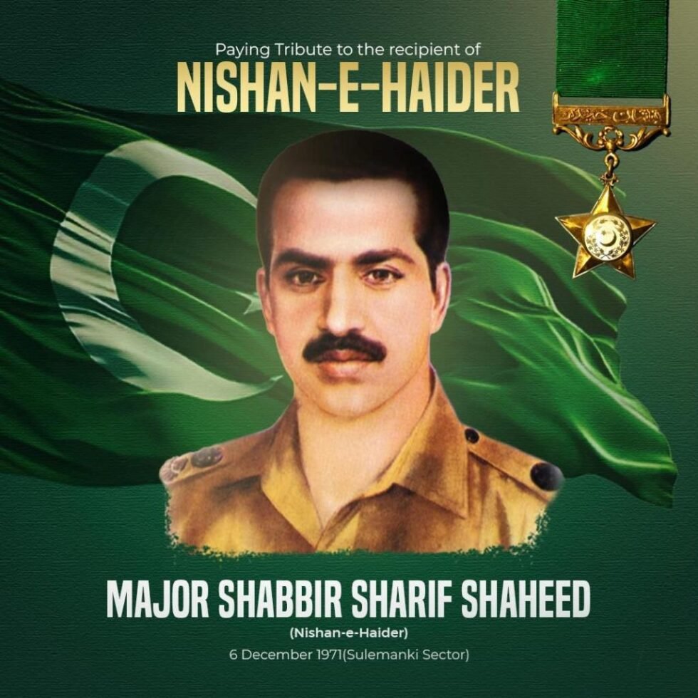 Armed Forces Commemorate 54th Martyrdom Anniversary Of Major Shabbir 