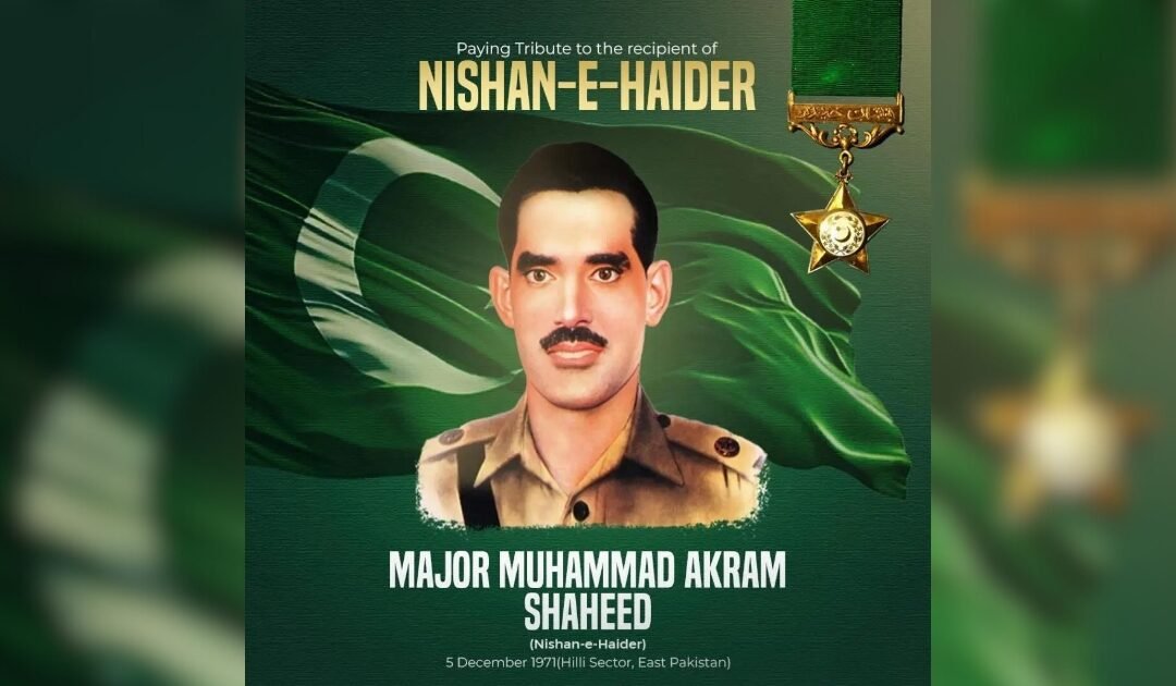 Armed Forces Commemorate 54th Shahadat Anniversary of Major Muhammad Akram Shaheed (NH)