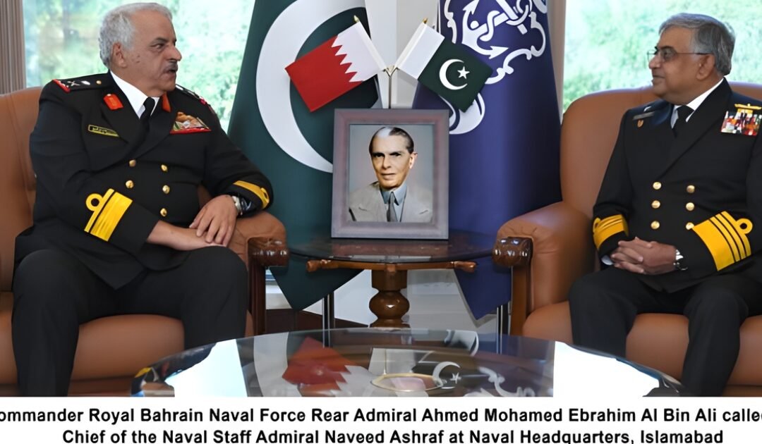Commander Royal Bahrain Naval Force Visits Naval Headquarters