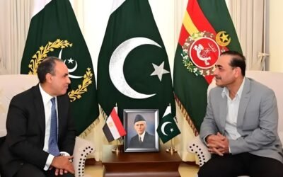 Egyptian Foreign Minister Dr. Badr Ahmed Mohamed Abdelatty Calls on Field Marshal Asim Munir (COAS) to Strengthen Defence Ties