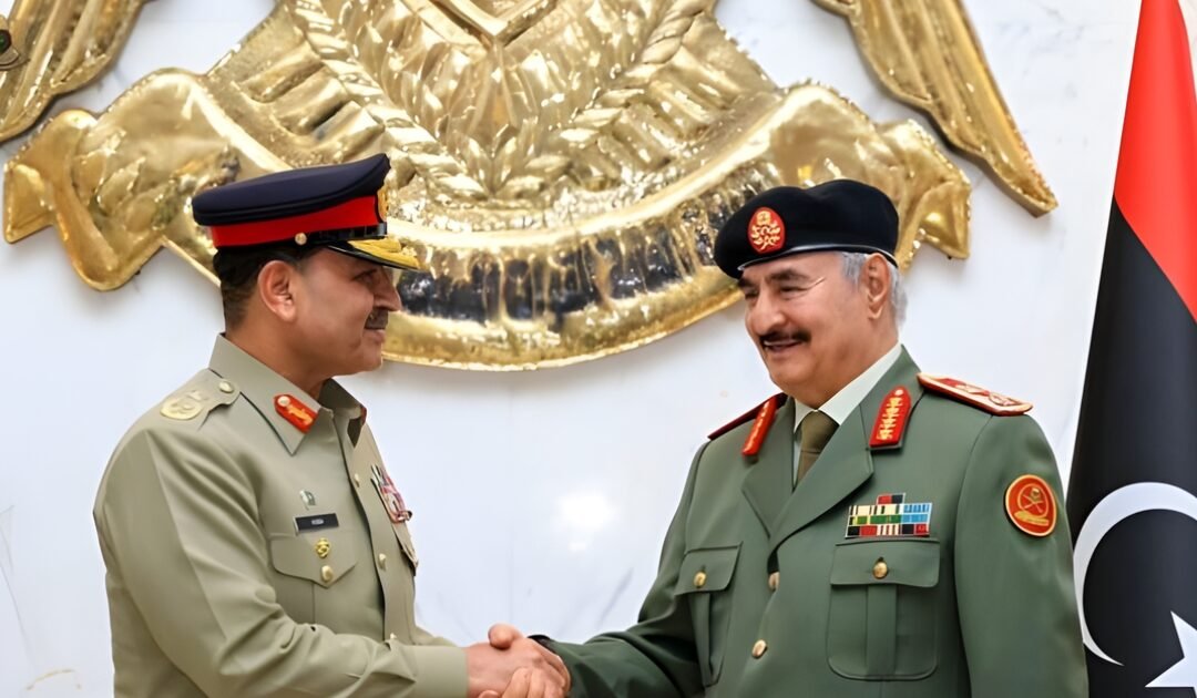 Field Marshal Syed Asim Munir, COAS & CDF, Meets Top Libyan Military Leadership During Official Visit