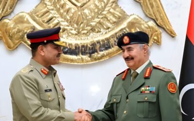 Field Marshal Syed Asim Munir, COAS & CDF, Meets Top Libyan Military Leadership During Official Visit