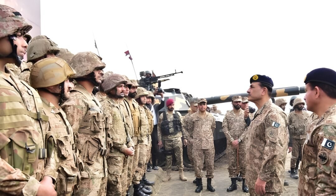 Field Marshal Syed Asim Munir, COAS & CDF, Reviews Operational Preparedness at Gujranwala and Sialkot Garrisons