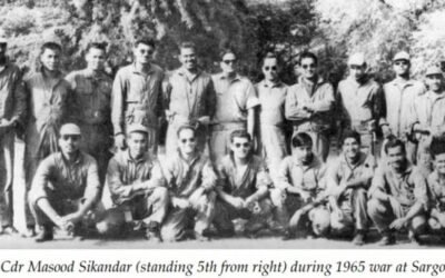 Pakistan Air Force Honours the Birth Anniversary of Legendary Fighter Pilot Group Captain Masood Ahmad Sikandar, SJ