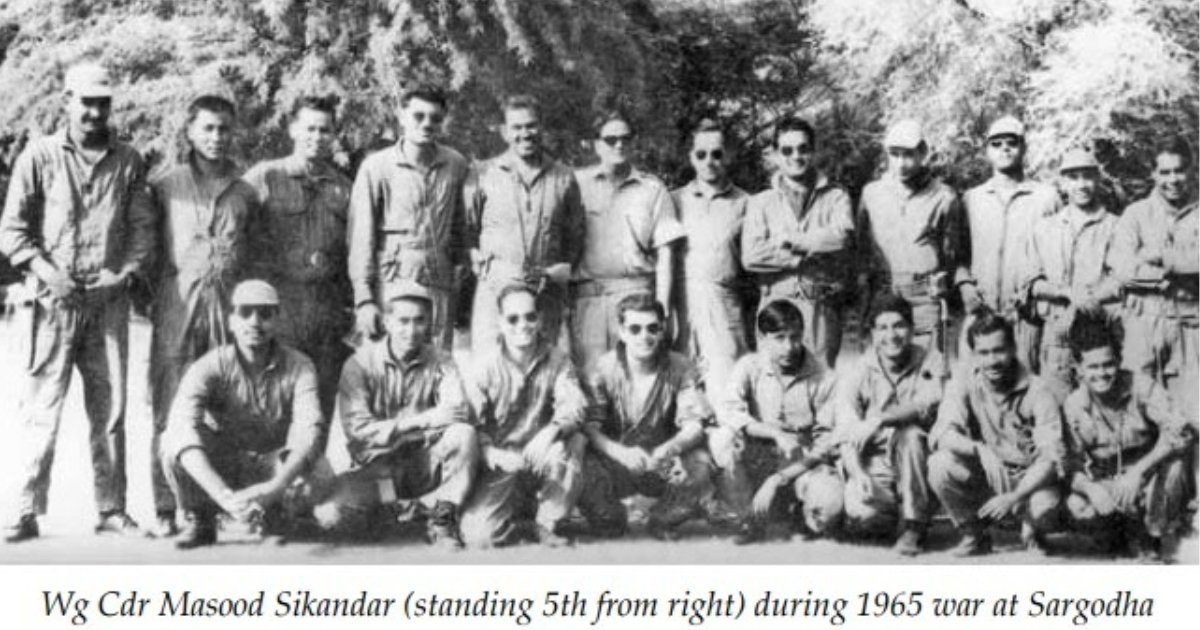 Pakistan Air Force Honours the Birth Anniversary of Legendary Fighter Pilot Group Captain Masood Ahmad Sikandar, SJ Pakistan Air Force Honours the Birth Anniversary of Legendary Fighter Pilot Group Captain Masood Ahmad Sikandar, SJ