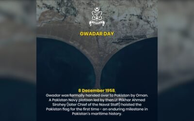 Pakistan Commemorates December 8th as Gwadar Day