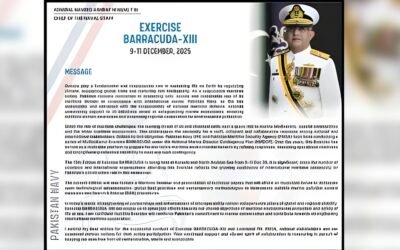Pakistan Navy conducts Multinational Exercise Barracuda-XIII to strengthen maritime environmental security