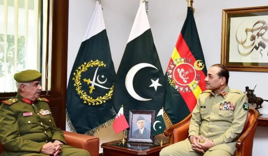 Pakistan and Bahrain Reaffirm Resolve to Enhance Military-to-Military Ties