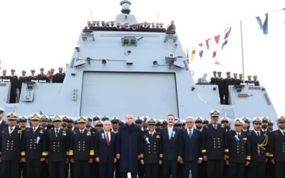 Second MILGEM Class Ship, PNS KHAIBAR, Formally Commissioned into Pakistan Navy at Istanbul Naval Shipyard