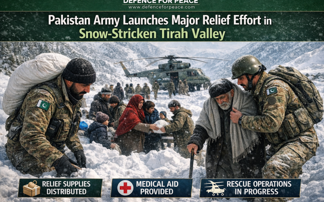 Pakistan Army Launches Major Relief Effort in Snow-Stricken Tirah Valley